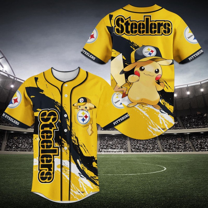 Pittsburgh Steelers Baseball Jersey
