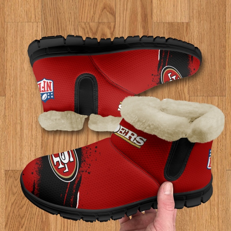 San Francisco 49ers Snow Boots 1