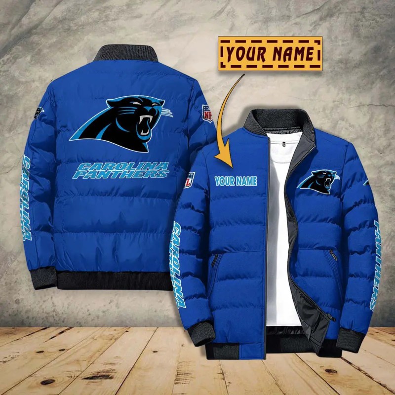 Carolina Panthers Puffer Jacket 5
