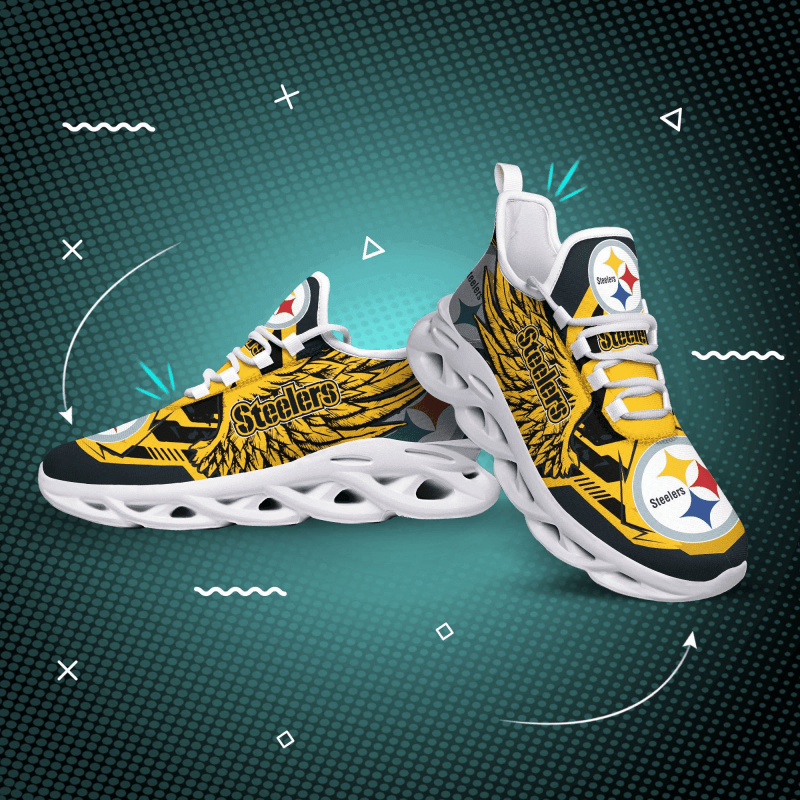 Pittsburgh Steelers Yezy Running Sneakers
