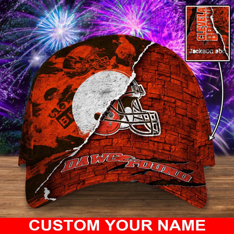 Cleveland Browns Personalized Classic Cap