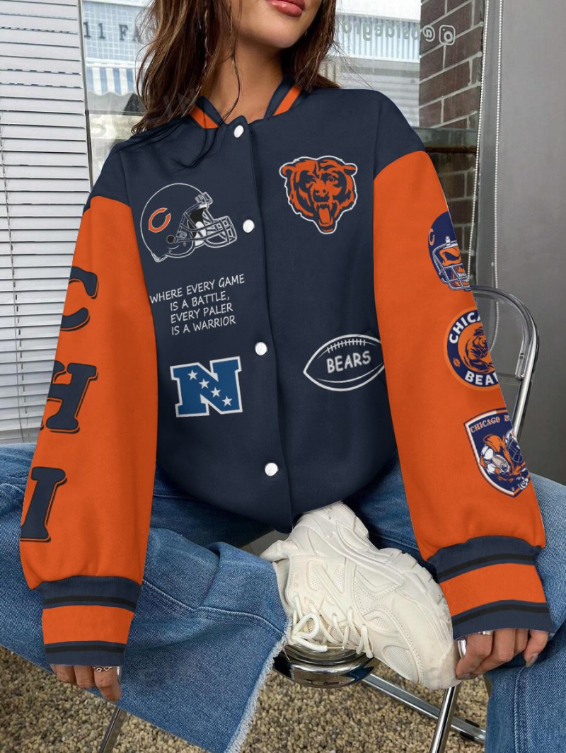 Chicago Bears Varsity Jacket