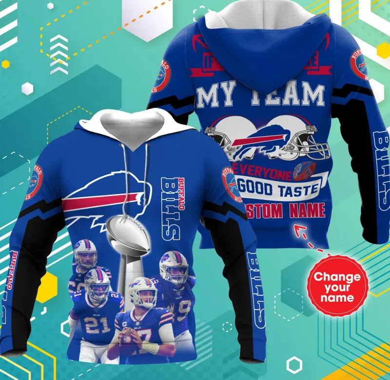 Buffalo Bills Personalized Ugly Christmas Sweater