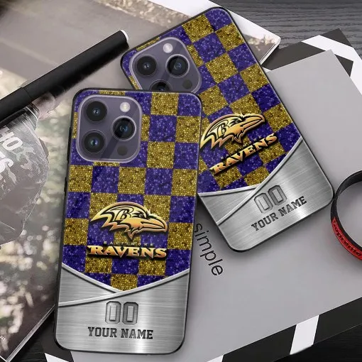 Personalized Baltimore Ravens Phone Case