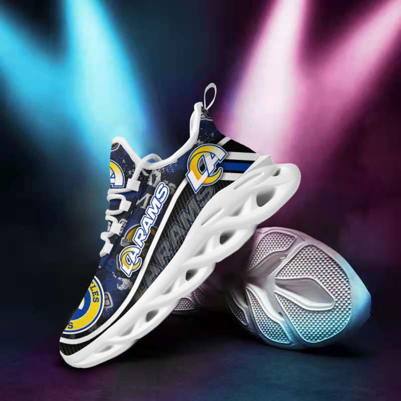 Los Angeles Rams Yeezy Running Sneakers