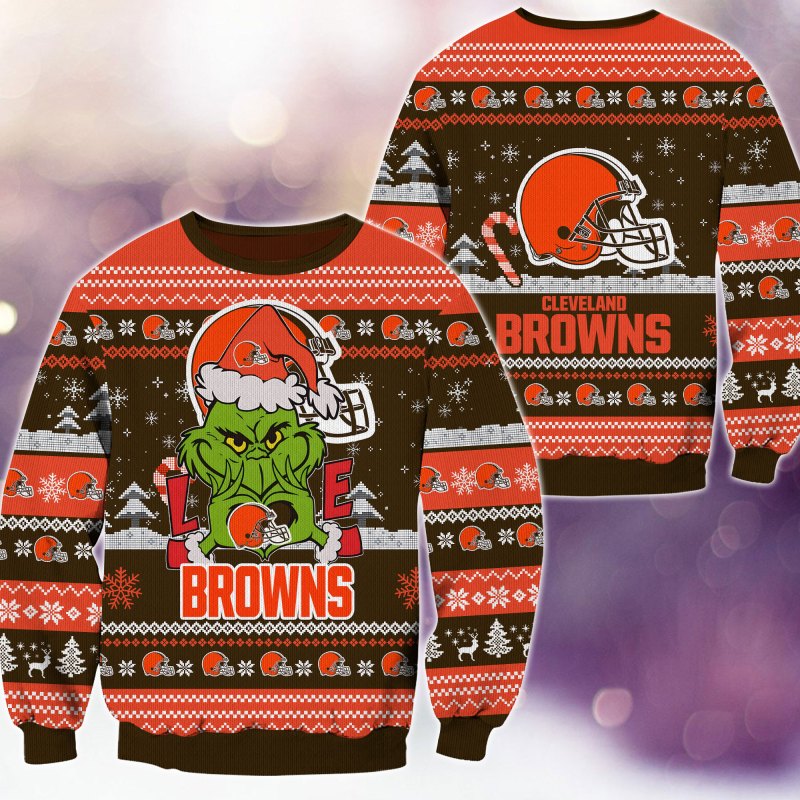 Cleveland Browns Premium Christmas Sweater
