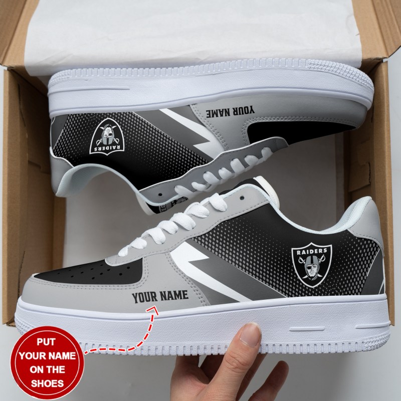 Las Vegas Raiders Personalized AF1 Shoes