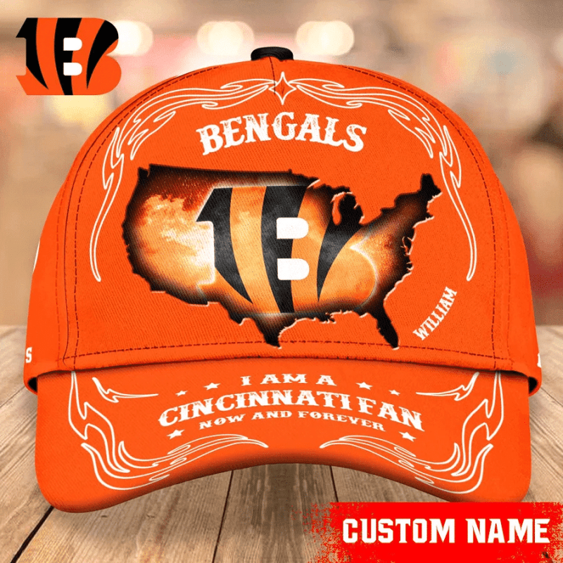 Cincinnati Bengals Baseball Cap Custom Name