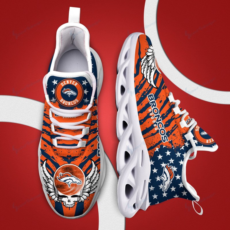 Denver Broncos Yezy Running Sneakers