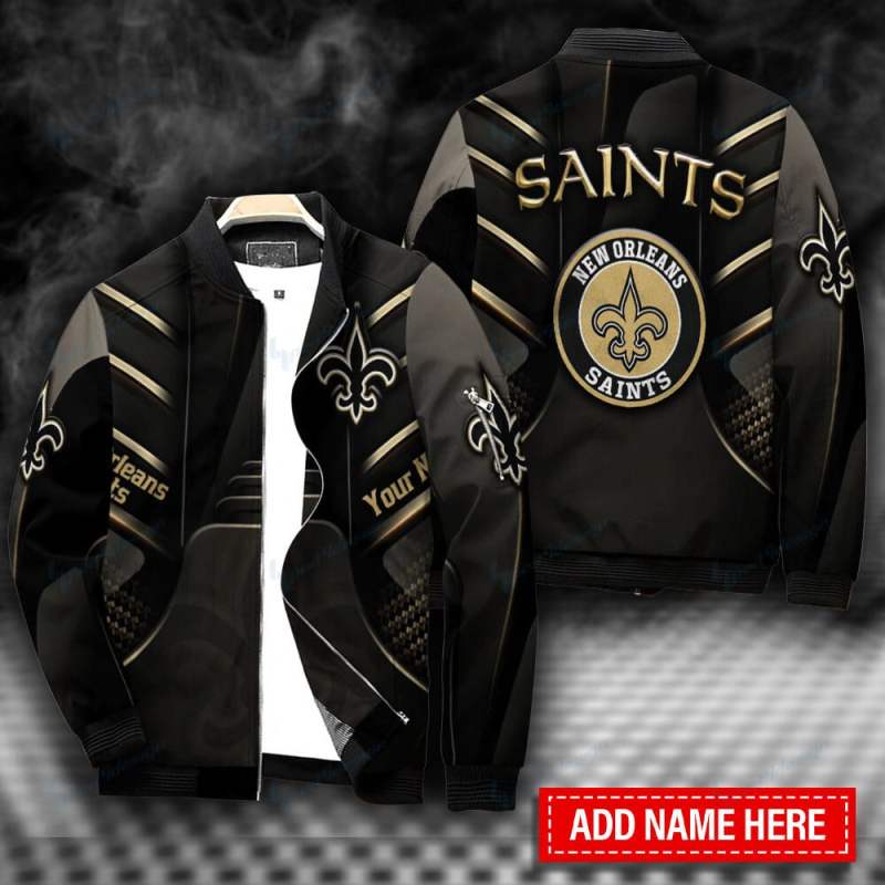 New Orleans Saints Personalized Bomber Jacket