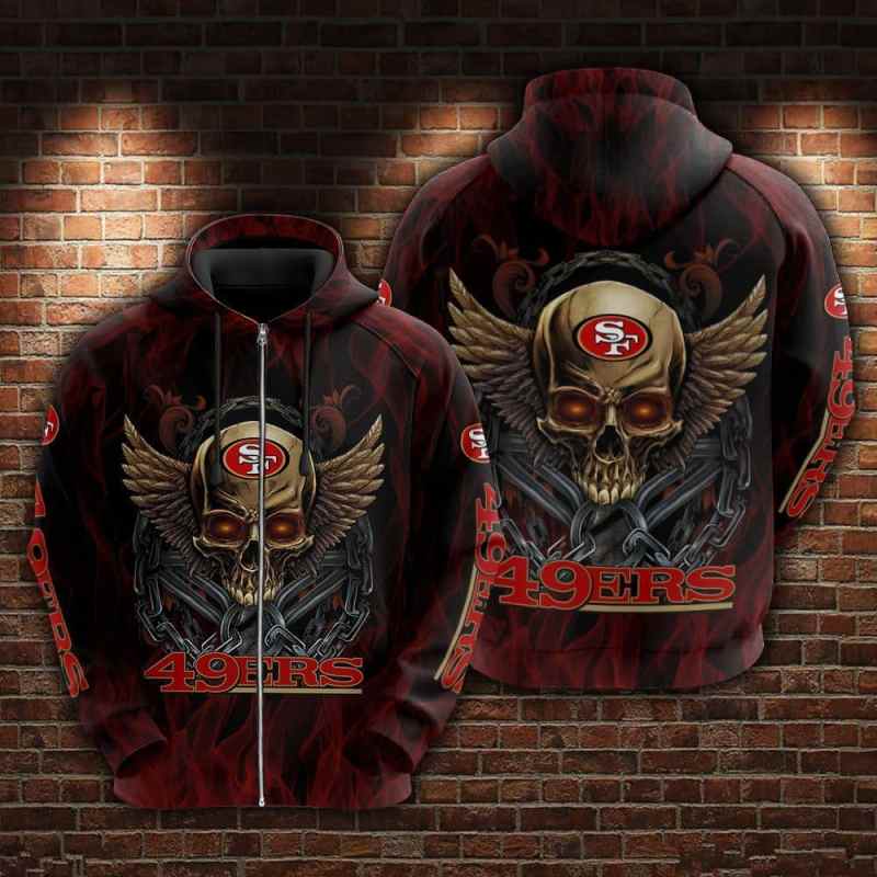 San Francisco 49ers Limited Hoodie Back View