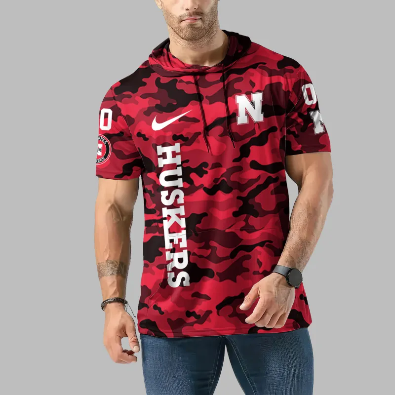 Nebraska Cornhuskers Camo Hoodie