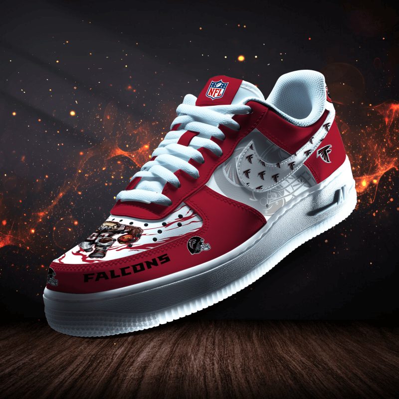 Atlanta Falcons Personalized Sneakers
