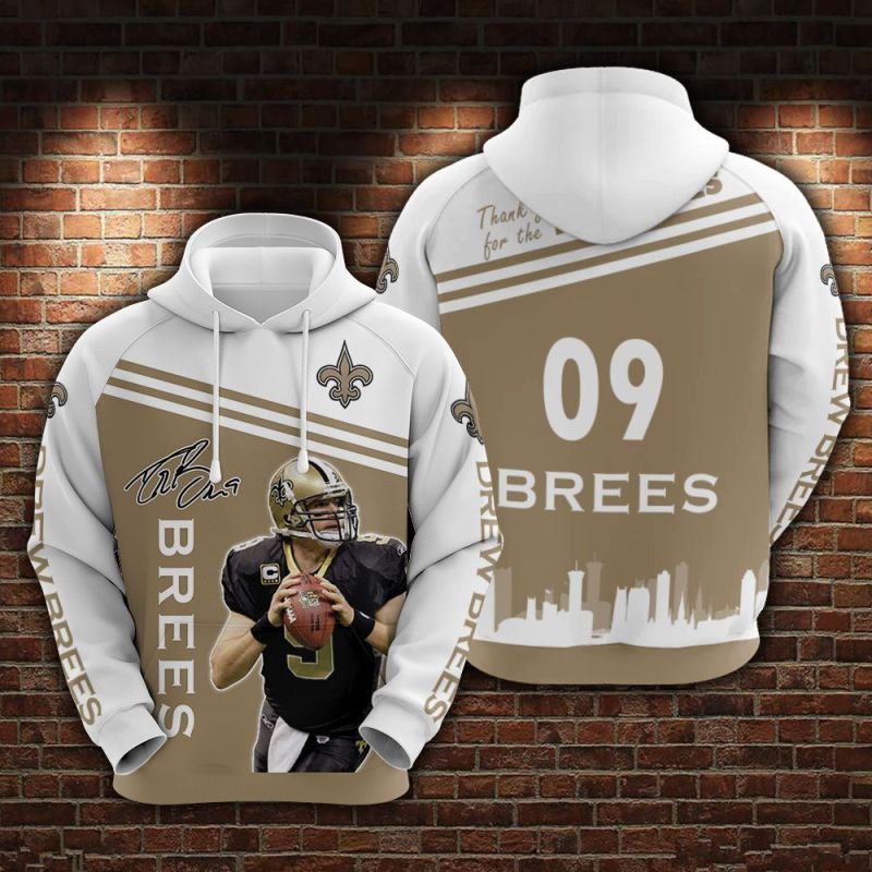 Drew Brees New Orleans Saints Limited Hoodie