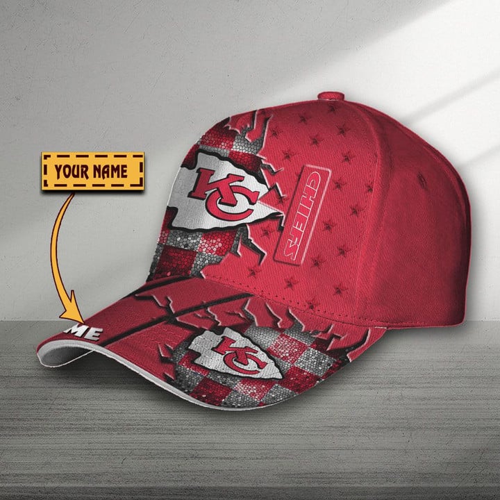 Kansas City Chiefs Classic Cap Side View