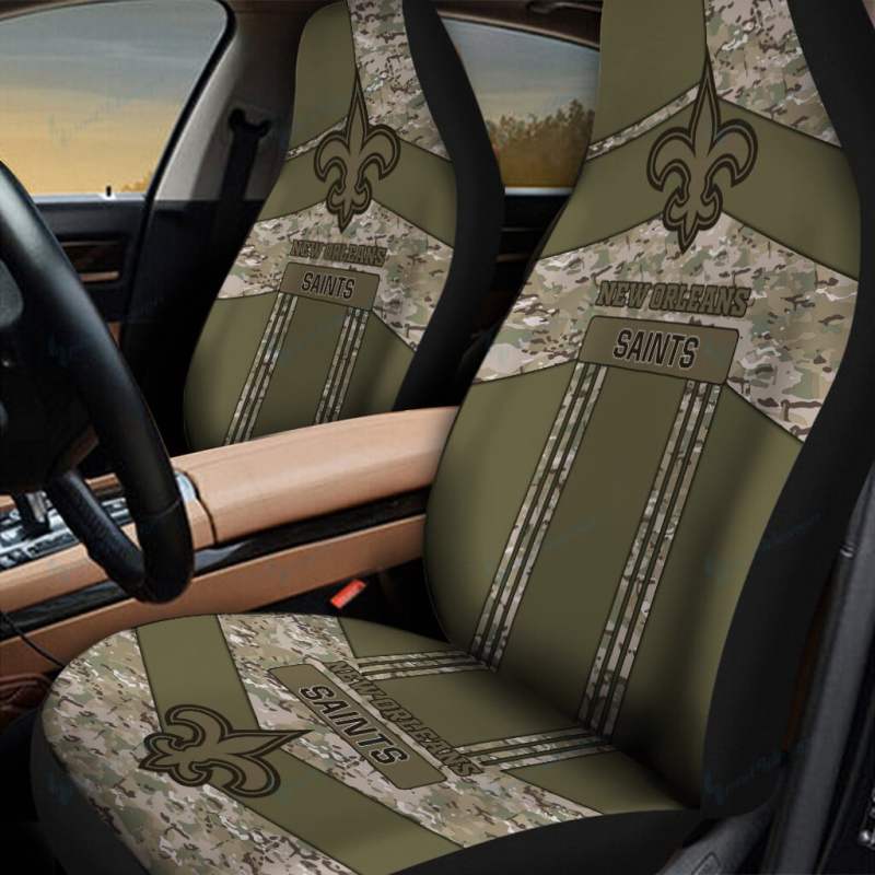 New Orleans Saints Car Seat Covers - Game Day Outfit