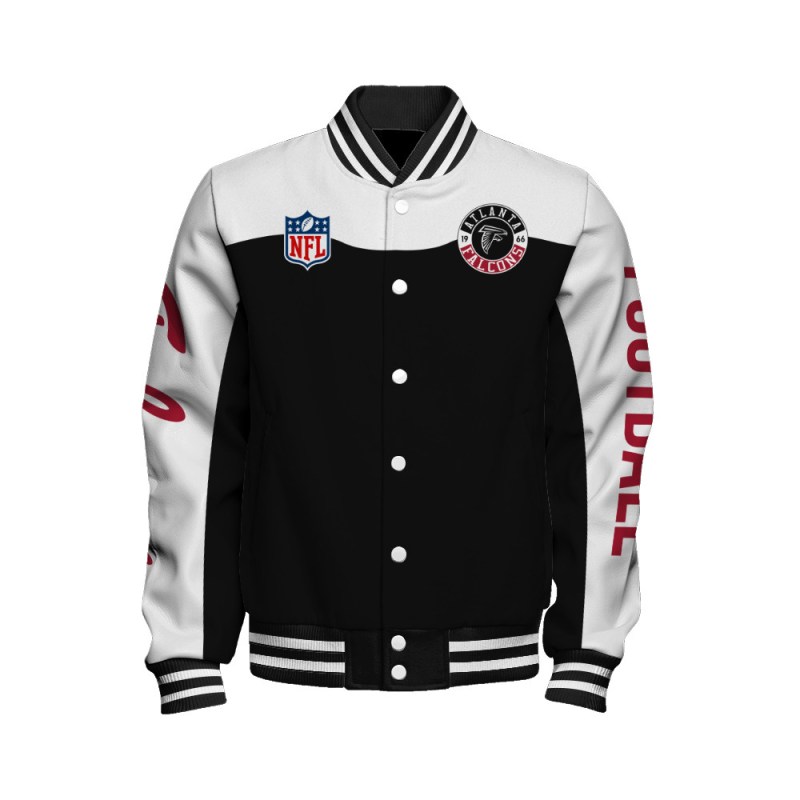 Atlanta Falcons Varsity Jacket - Image 1