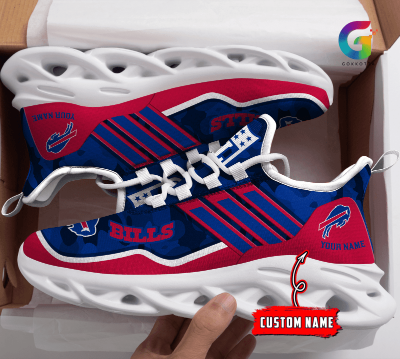 Buffalo Bills Personalized Yezy Running Sneakers