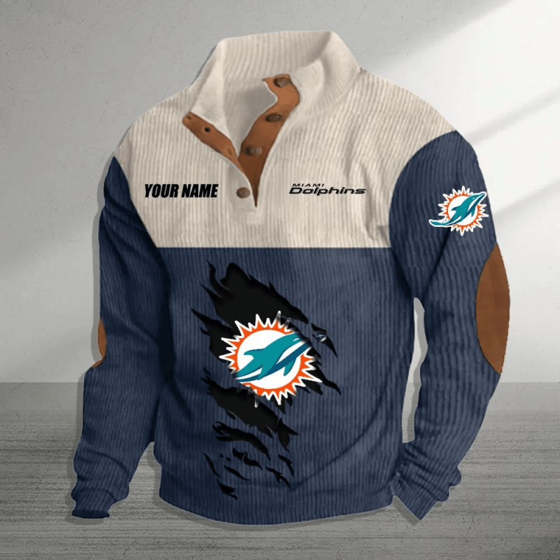 Miami Dolphins Sweatshirt Design