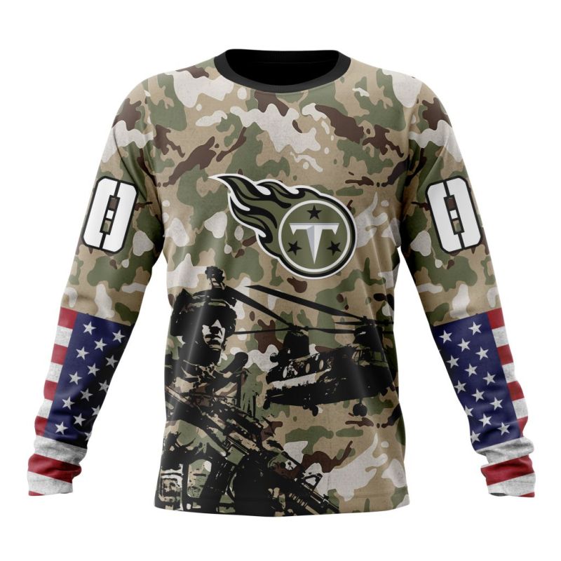 Tennessee Titans Long Sleeve Front