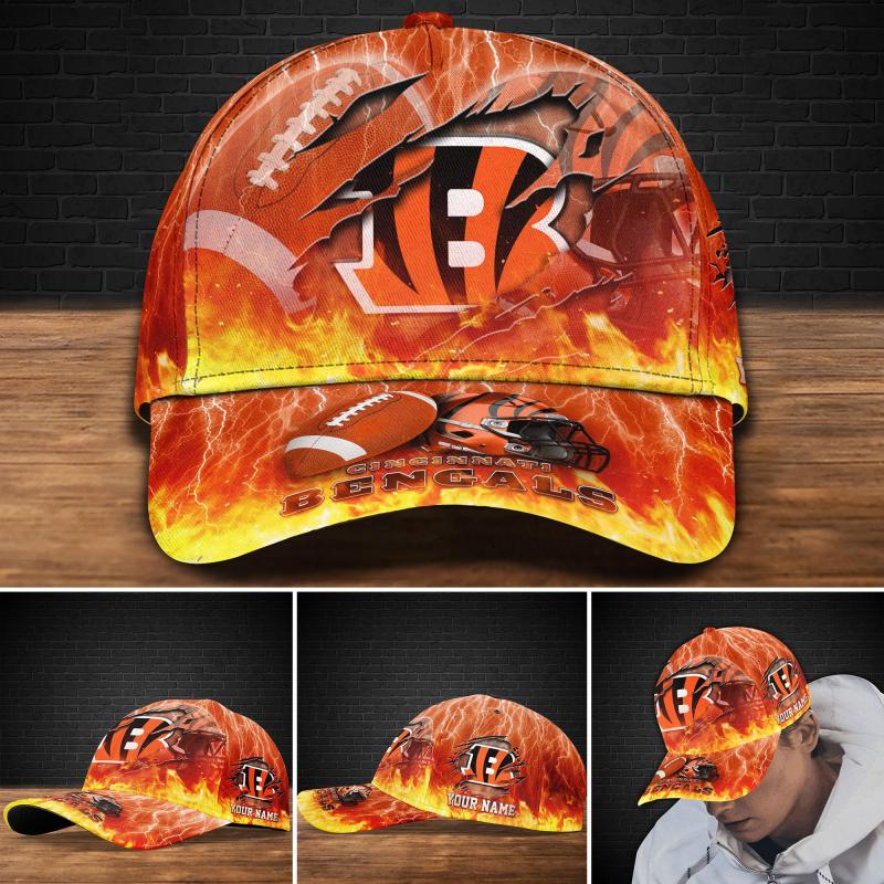 Cincinnati Bengals Personalized Classic Cap