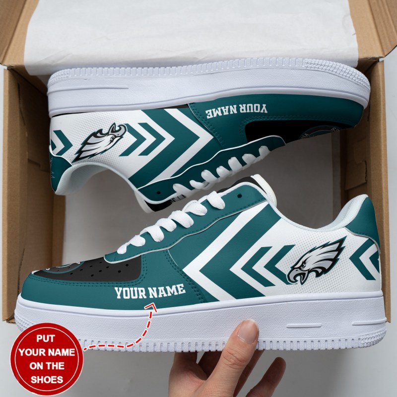 Philadelphia Eagles Personalized AF1 Shoes