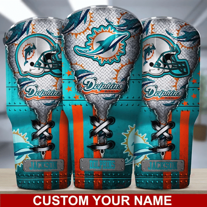 Miami Dolphins Tumbler Image 1