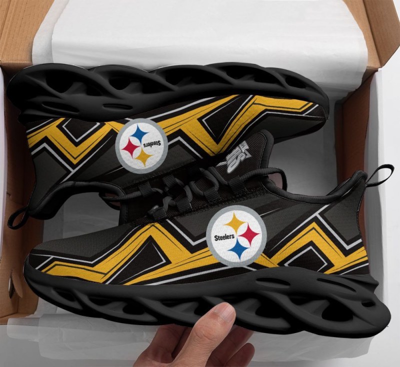 Pittsburgh Steelers Yezy Running Sneakers 4