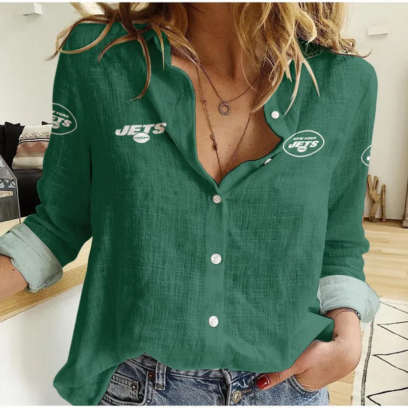 New York Jets Women's Shirt Front View