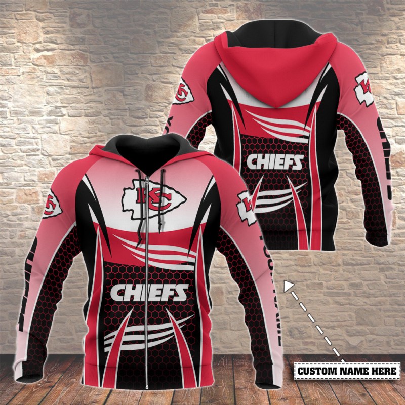 Kansas City Chiefs Personalized Hoodie
