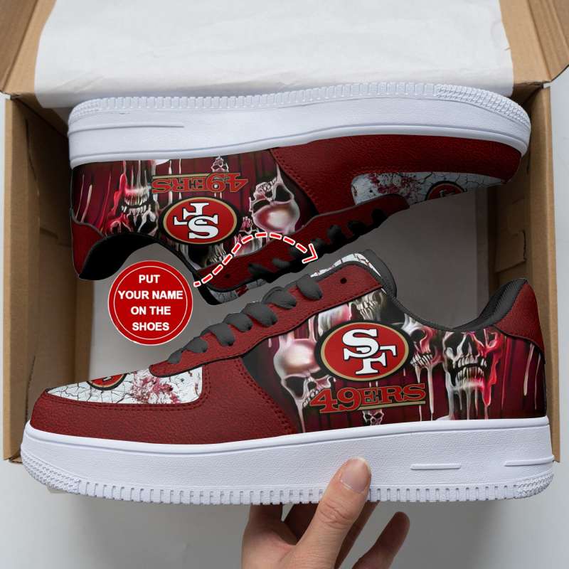 San Francisco 49ers Personalized AF1 Shoes 3
