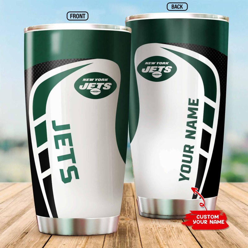New York Jets Personalized Tumbler