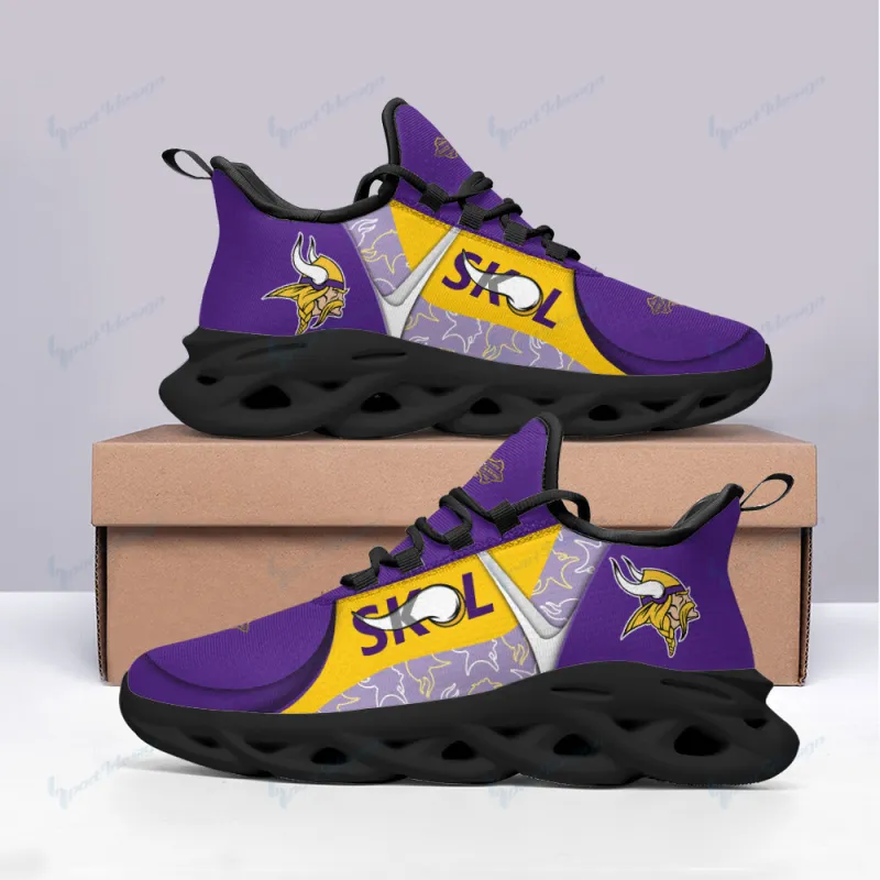 Minnesota Vikings Yezy Running Sneakers