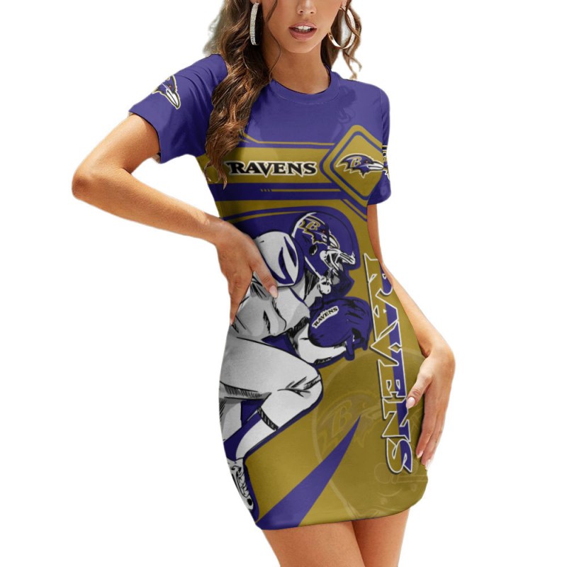 Baltimore Ravens Casual Mini Dress