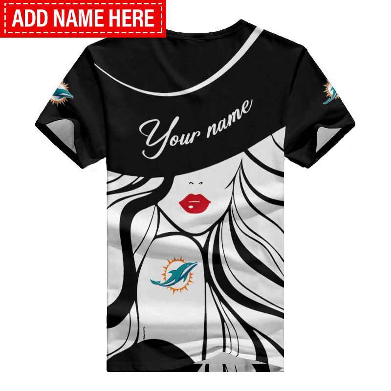 Miami Dolphins Personalized Summer T-shirt