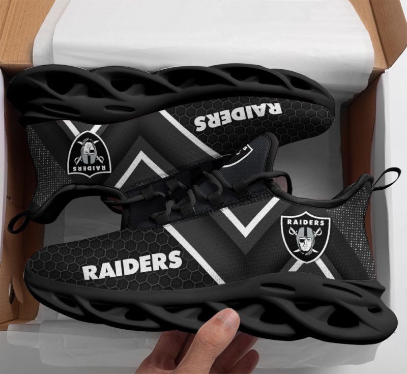 Las Vegas Raiders Yezy Running Sneakers