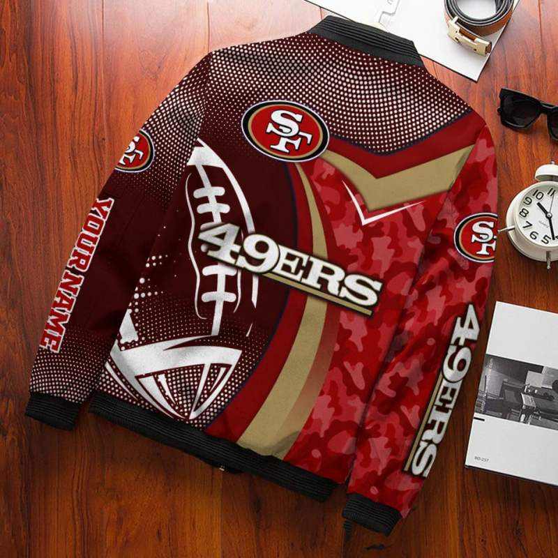 San Francisco 49ers Bomber Jacket Image 3
