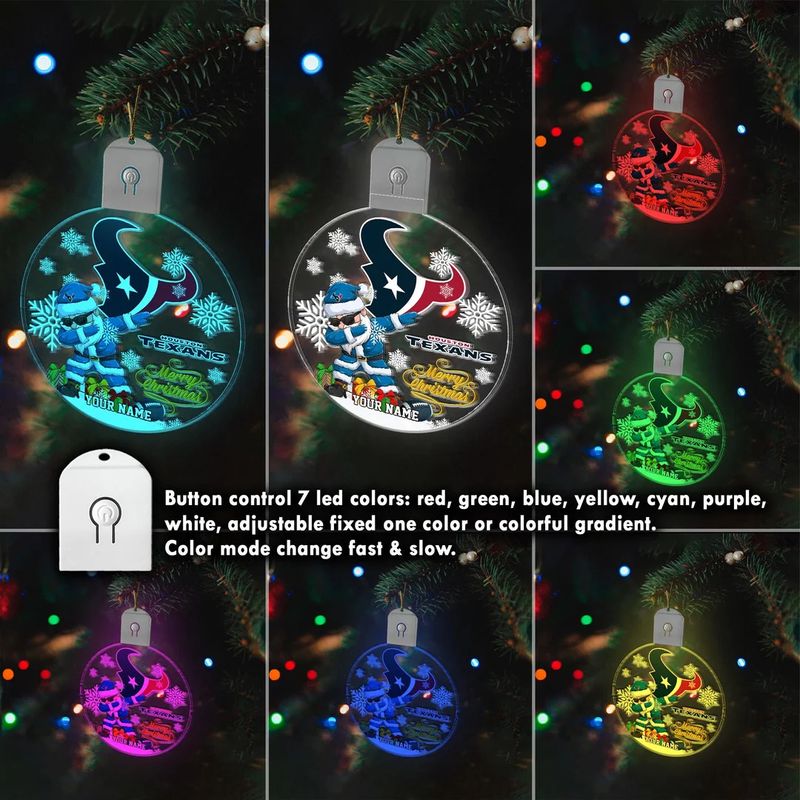 New England Patriots LED Ornament 5
