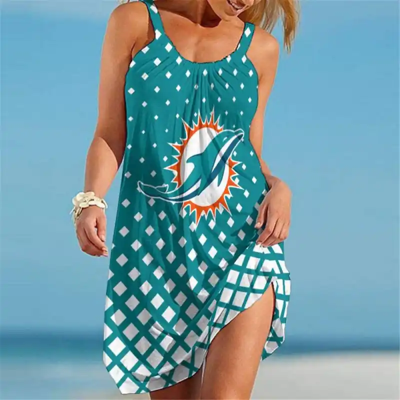 Miami Dolphins Beach Dress