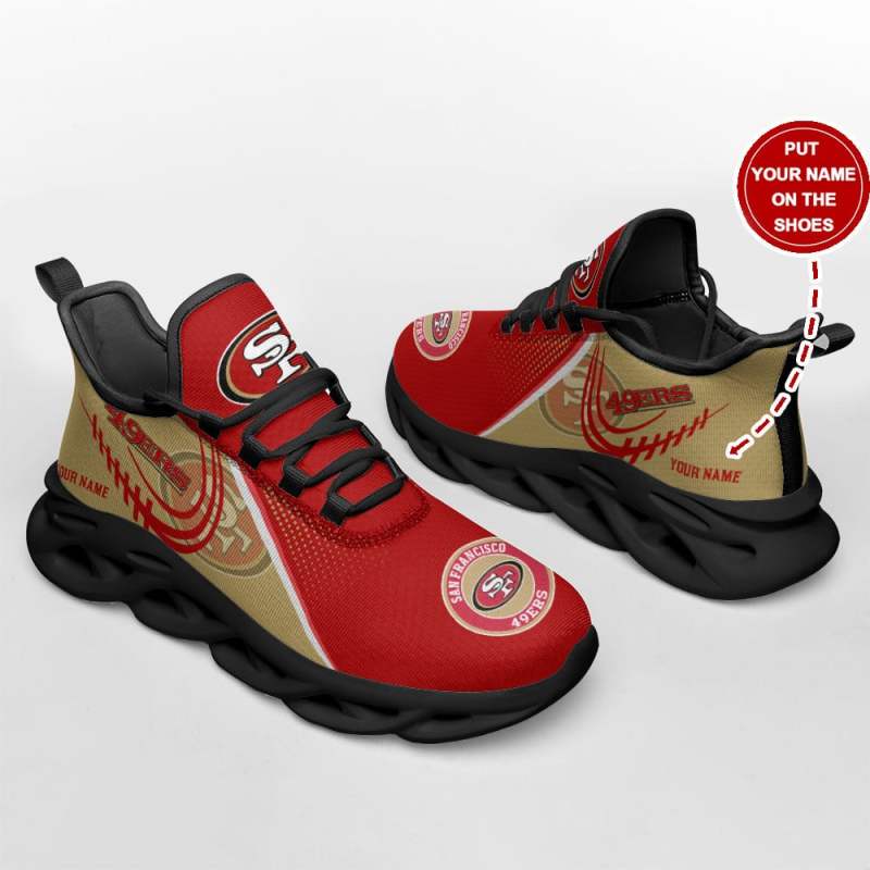 San Francisco 49ers Personalized Sneakers