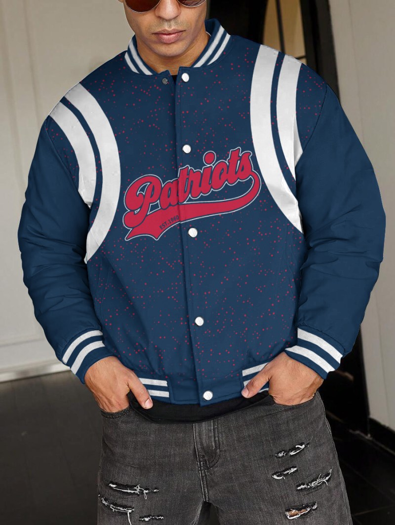 New England Patriots Varsity Jacket
