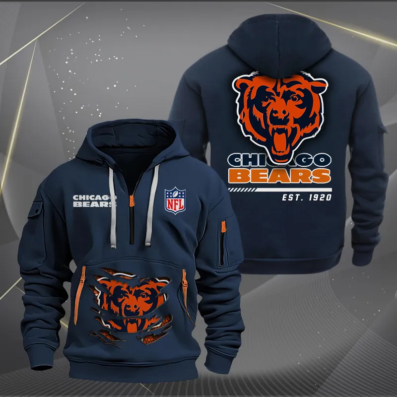 Chicago Bears Personalized Hoodie 2