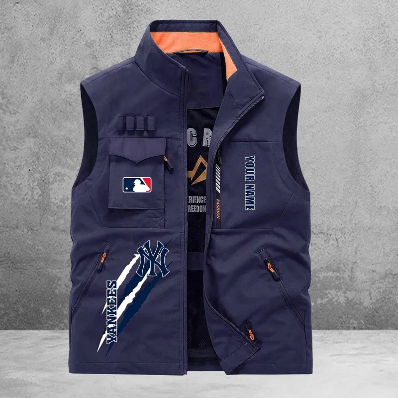 New York Yankees Multi-Pockets Vest Image 2