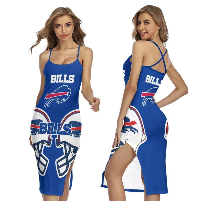 Buffalo Bills Women's Back Cross Cami Dress