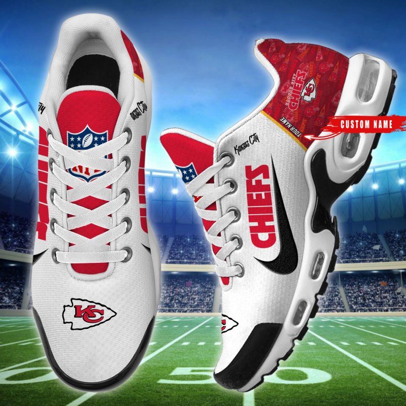 Kansas City Chiefs Sneakers Mockup 3