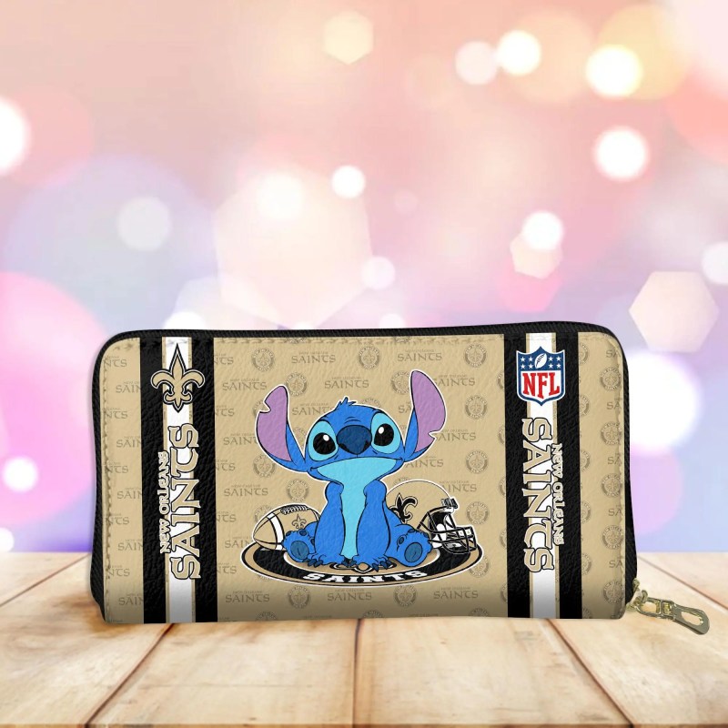 Mockup of New Orleans Saints Wallet - LE