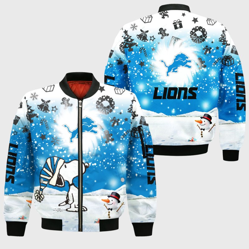 Detroit Lions Bomber Jacket
