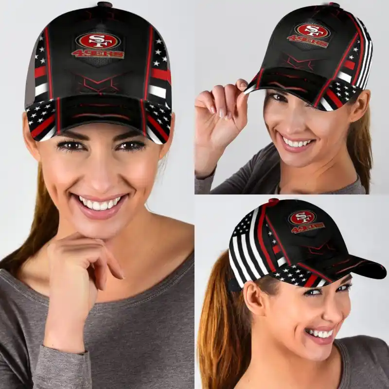San Francisco 49ers Cap Side View