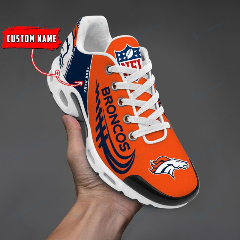 Denver Broncos Youth Sneakers Side View