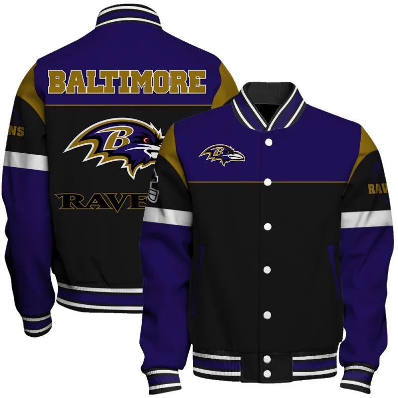 Baltimore Ravens Varsity Jacket
